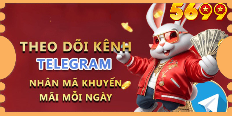 Theo dõi kênh Telegram và nhận mã khuyến mãi hấp dẫn mỗi ngày